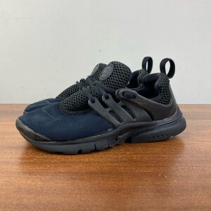 Nike Air Presto All Black 13 Child Size 844766-003 Triple Black Boys Shoes